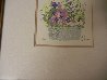 Violet Basket Limited Edition Print by Eda Varricchio - 2 Violet Basket Limited Edition Print by Eda Varricchio - 2