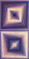 Bi-Rhombs 1978 Limited Edition Print by Victor Vasarely - 0 Bi-Rhombs 1978 Limited Edition Print by Victor Vasarely - 0
