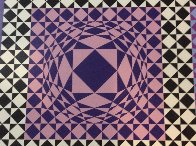 Jatek 1986 Limited Edition Print by Victor Vasarely - 2 Jatek 1986 Limited Edition Print by Victor Vasarely - 2