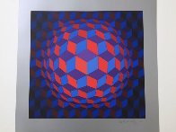 Cheyt Rond 1974 Limited Edition Print by Victor Vasarely - 1 Cheyt Rond 1974 Limited Edition Print by Victor Vasarely - 1
