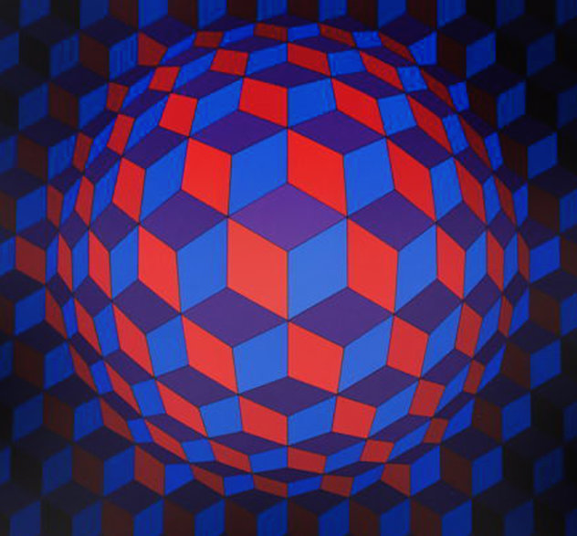 Cheyt Rond 1974 Limited Edition Print by Victor Vasarely