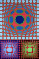 Tri-Vega 1983 Limited Edition Print by Victor Vasarely - 0 Tri-Vega 1983 Limited Edition Print by Victor Vasarely - 0