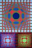 Tri-Vega 1983 Limited Edition Print by Victor Vasarely - 0