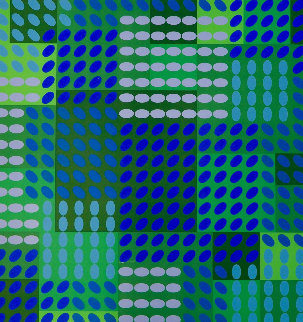 Tavoll 1964 Limited Edition Print - Victor Vasarely Tavoll 1964 Limited Edition Print - Victor Vasarely