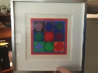 Squares Limited Edition Print by Victor Vasarely - 1 Squares Limited Edition Print by Victor Vasarely - 1