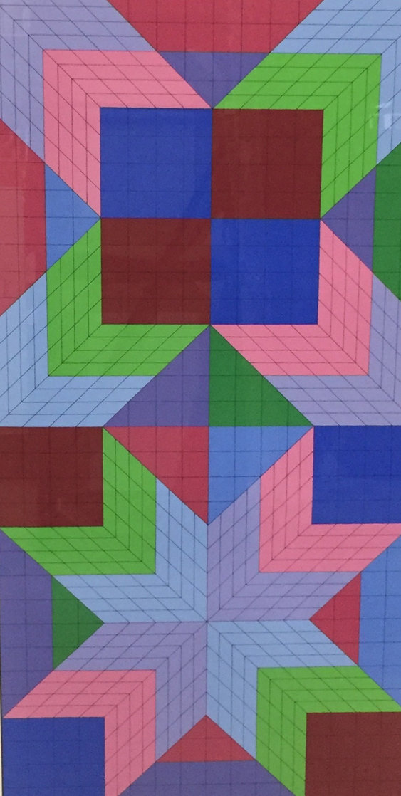 Door 1982 Limited Edition Print by Victor Vasarely Door 1982 Limited Edition Print by Victor Vasarely
