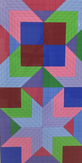 Door 1982 Limited Edition Print by Victor Vasarely