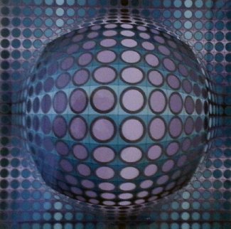 Viva 1979 AP Limited Edition Print - Victor Vasarely Viva 1979 AP Limited Edition Print - Victor Vasarely