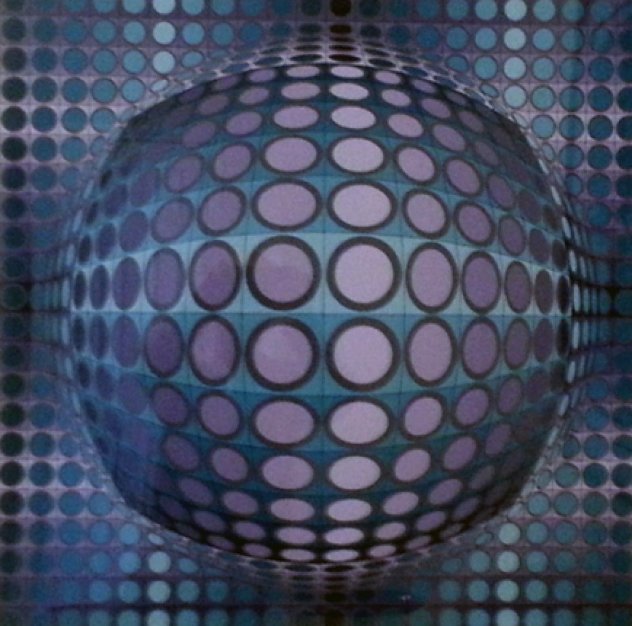 Viva 1979 AP Limited Edition Print by Victor Vasarely