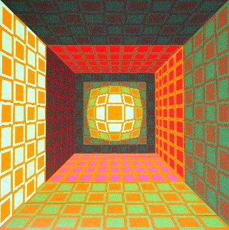 Kaldor 1989 Limited Edition Print - Victor Vasarely Kaldor 1989 Limited Edition Print - Victor Vasarely