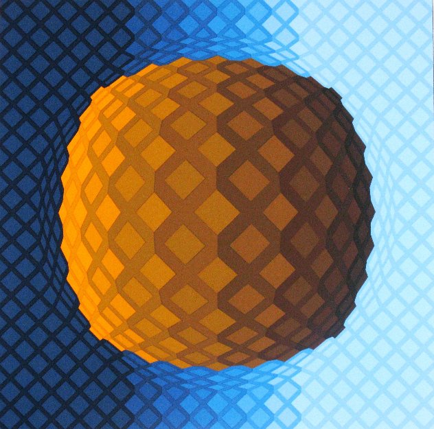 Koscota 1980 Limited Edition Print by Victor Vasarely