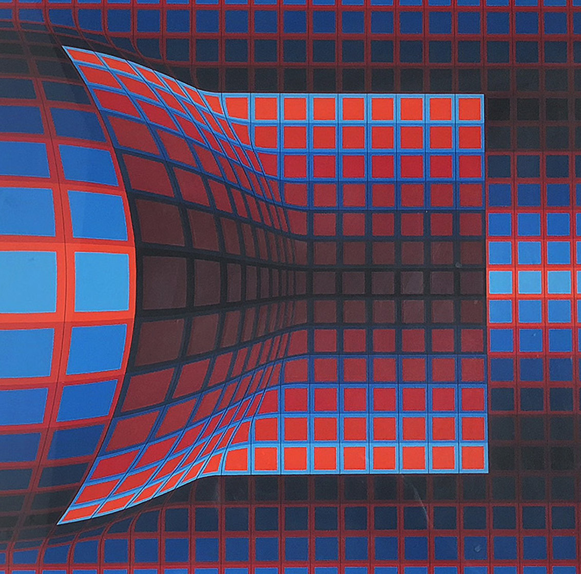 Optical Cube AP 1975 Limited Edition Print by Victor Vasarely