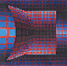 Optical Cube AP 1975 Limited Edition Print by Victor Vasarely - 0