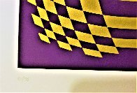 Mi-Ta (Purple and Gold) 1970 Limited Edition Print by Victor Vasarely - 4 Mi-Ta (Purple and Gold) 1970 Limited Edition Print by Victor Vasarely - 4