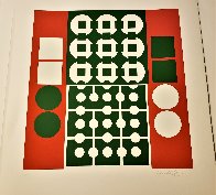 Yvaral (Red and Green) 1970 Limited Edition Print by Victor Vasarely - 4 Yvaral (Red and Green) 1970 Limited Edition Print by Victor Vasarely - 4