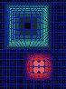 Circle Square 1972 Limited Edition Print by Victor Vasarely - 0 Circle Square 1972 Limited Edition Print by Victor Vasarely - 0