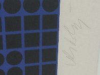 Circle Square 1972 Limited Edition Print by Victor Vasarely - 3 Circle Square 1972 Limited Edition Print by Victor Vasarely - 3