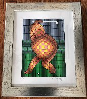 Golfer 1970 Limited Edition Print by Victor Vasarely - 1 Golfer 1970 Limited Edition Print by Victor Vasarely - 1