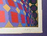 Kaaba III 1984 Limited Edition Print by Victor Vasarely - 3