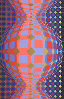 Kaaba III 1984 Limited Edition Print by Victor Vasarely - 0 Kaaba III 1984 Limited Edition Print by Victor Vasarely - 0