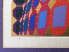 Kaaba III 1984 Limited Edition Print by Victor Vasarely - 2