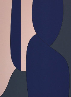 Menerbes 1988 Limited Edition Print - Victor Vasarely Menerbes 1988 Limited Edition Print - Victor Vasarely