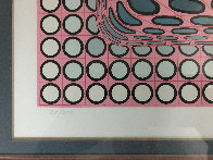 Pink Composition Limited Edition Print by Victor Vasarely - 3 Pink Composition Limited Edition Print by Victor Vasarely - 3