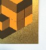 Composition Gold 1980 Limited Edition Print by Victor Vasarely - 2