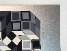 Composition Silver 1980 Limited Edition Print by Victor Vasarely - 2