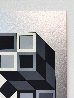 Composition Silver 1980 Limited Edition Print by Victor Vasarely - 4