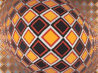 Teke 1970 Limited Edition Print by Victor Vasarely - 4 Teke 1970 Limited Edition Print by Victor Vasarely - 4