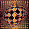 Teke 1970 Limited Edition Print by Victor Vasarely - 0 Teke 1970 Limited Edition Print by Victor Vasarely - 0