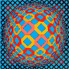 Bez Tzyulur 1974 (Early) Limited Edition Print by Victor Vasarely - 0