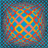 Bez Tzyulur 1974 (Early) Limited Edition Print by Victor Vasarely - 2