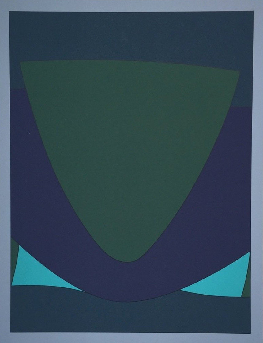 Tecoma AP EA 1988 Limited Edition Print by Victor Vasarely Tecoma AP EA 1988 Limited Edition Print by Victor Vasarely