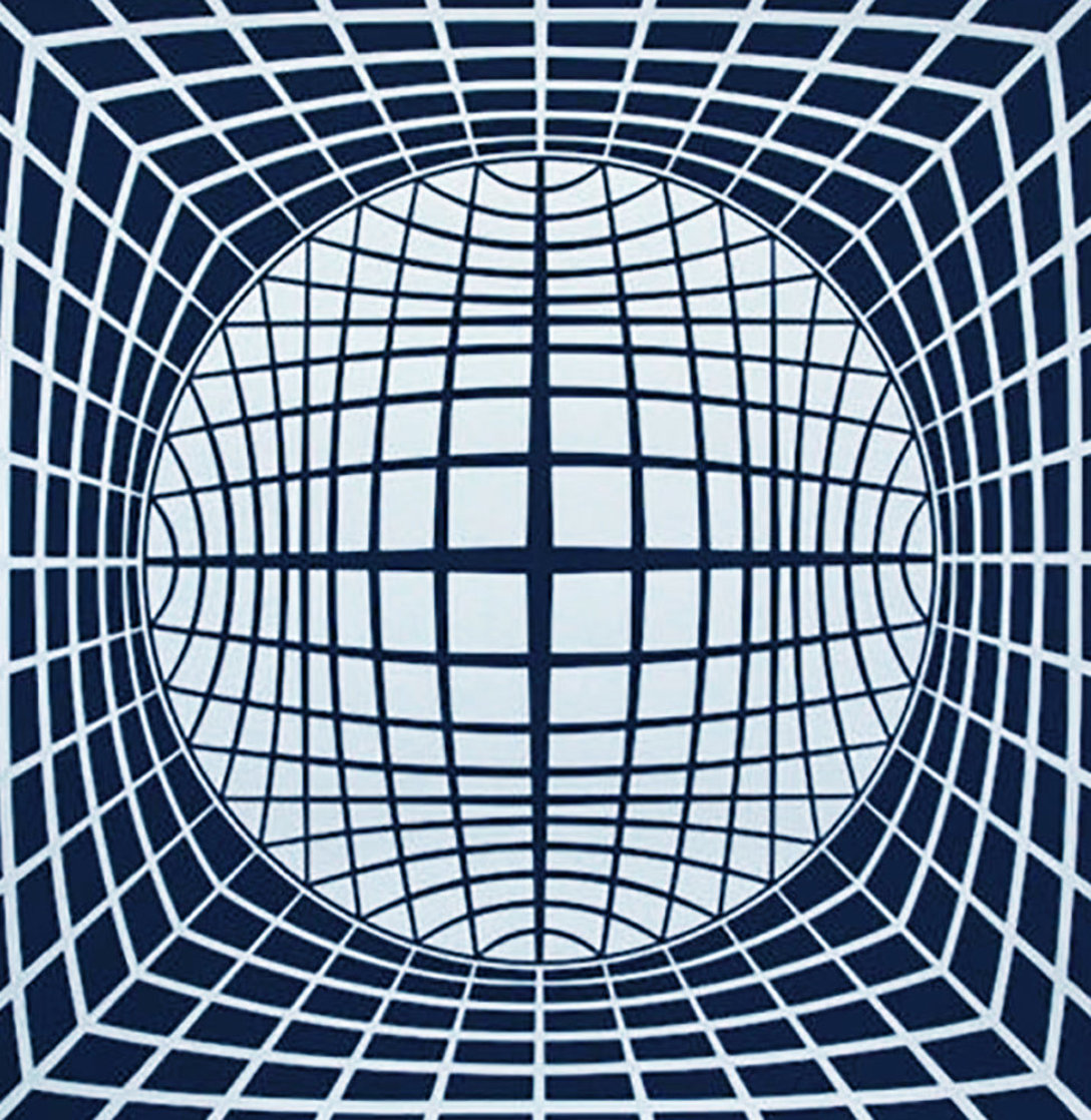 Ter Ur 1984 Limited Edition Print by Victor Vasarely Ter Ur 1984 Limited Edition Print by Victor Vasarely