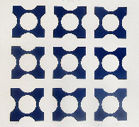 Blue: Album I Suite 1959 Limited Edition Print by Victor Vasarely - 2 Blue: Album I Suite 1959 Limited Edition Print by Victor Vasarely - 2