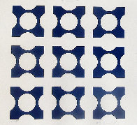 Blue: Album I Suite 1959 (Early) Limited Edition Print by Victor Vasarely - 2