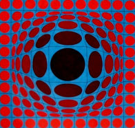 Ives 1970 Limited Edition Print by Victor Vasarely - 0 Ives 1970 Limited Edition Print by Victor Vasarely - 0