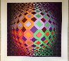 Untitled Lithograph Limited Edition Print by Victor Vasarely - 2
