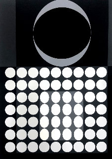 Untitled Lithograph Limited Edition Print - Victor Vasarely Untitled Lithograph Limited Edition Print - Victor Vasarely