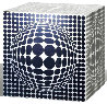 Vega Cox Positif-cube 1970 Sculpture by Victor Vasarely - 0