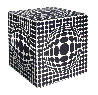 Vega Cox Positif-cube 1970 Sculpture by Victor Vasarely - 3
