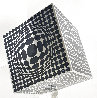 Vega Cox Positif-cube 1970 Sculpture by Victor Vasarely - 6