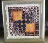 Pink Composition 1982 Limited Edition Print by Victor Vasarely - 1