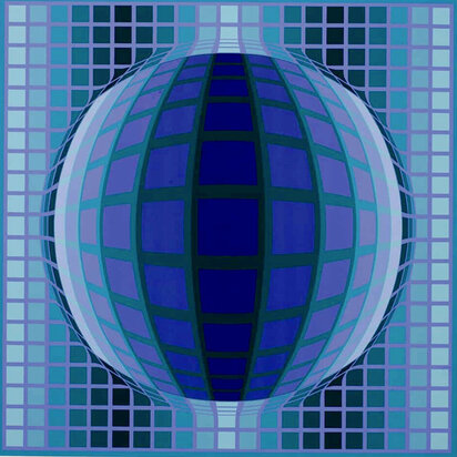 Oetvoes 1990 HS by Victor Vasarely