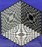 Cubic Relationship Limited Edition Print by Victor Vasarely - 0