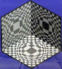 Cubic Relationship Limited Edition Print by Victor Vasarely - 4