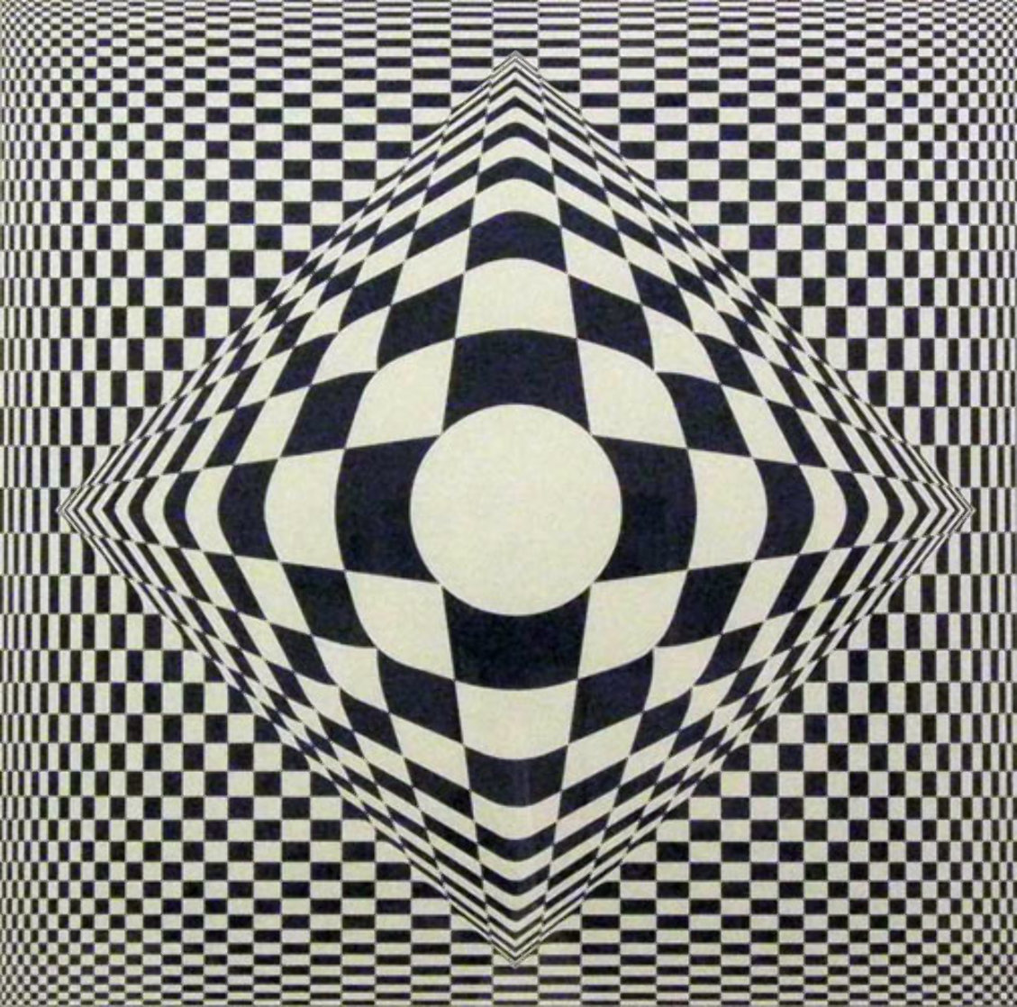 Vertigo Limited Edition Print by Victor Vasarely Vertigo Limited Edition Print by Victor Vasarely