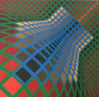 Verchte 1979 Limited Edition Print by Victor Vasarely - 0 Verchte 1979 Limited Edition Print by Victor Vasarely - 0